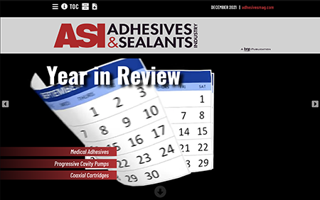 Adhesives & Sealants Industry December 2021 Cover