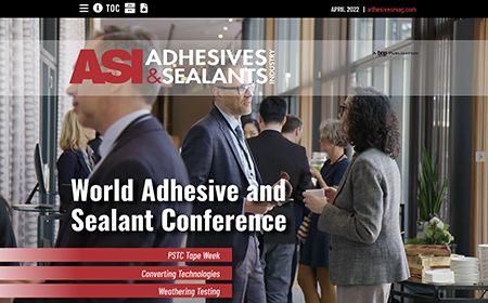 Adhesives & Sealants Industry april 2022 Cover