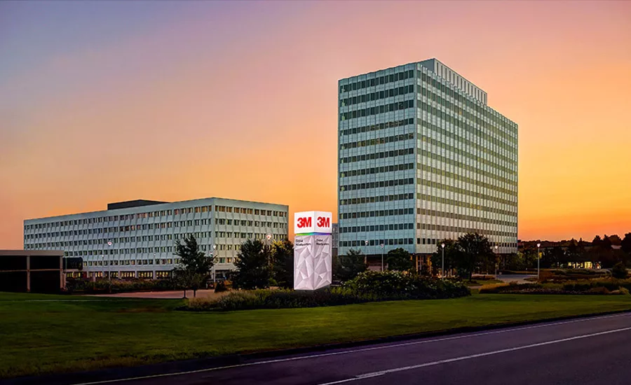 Photo of the 3M headquarters in St. Paul, Minnesota.