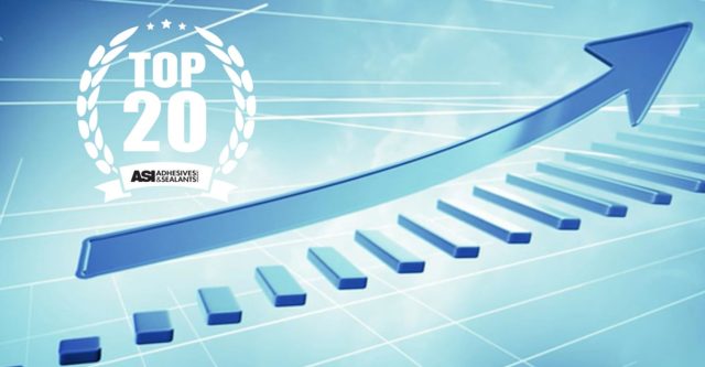 ASI Top 20 Manufacturers of Adhesives and Sealants
