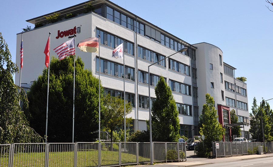 Photo of Jowat facility in Detmold, Germany.