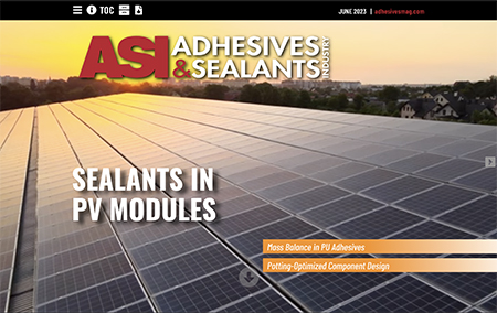 Adhesives & Sealants Industry June 2023 Cover