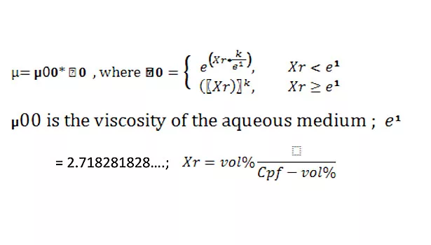 formula adhesive system viscosity of the aqueous
