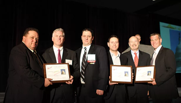 receiving 2012 george campbell award