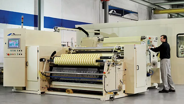 PSA equipment converting