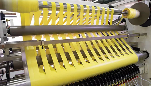 PSA equipment converting